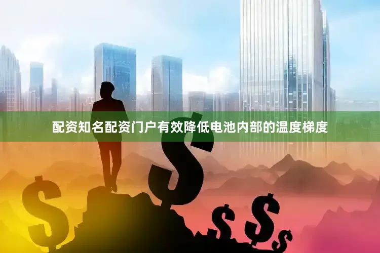 配资知名配资门户有效降低电池内部的温度梯度