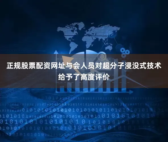 正规股票配资网址与会人员对超分子浸没式技术给予了高度评价